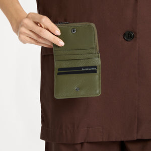 Status Anxiety Sense Of Wonder Wallet Khaki