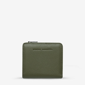 Status Anxiety Sense Of Wonder Wallet Khaki