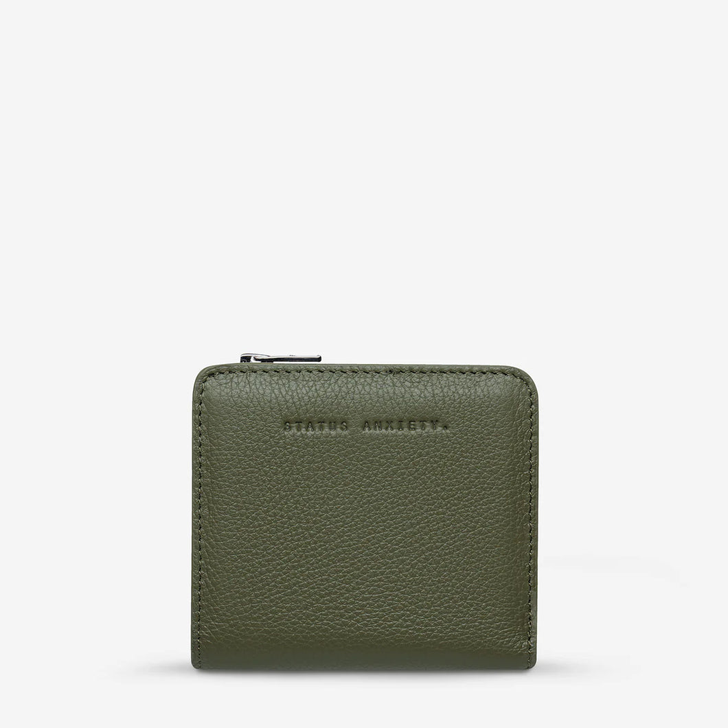 Status Anxiety Sense Of Wonder Wallet Khaki