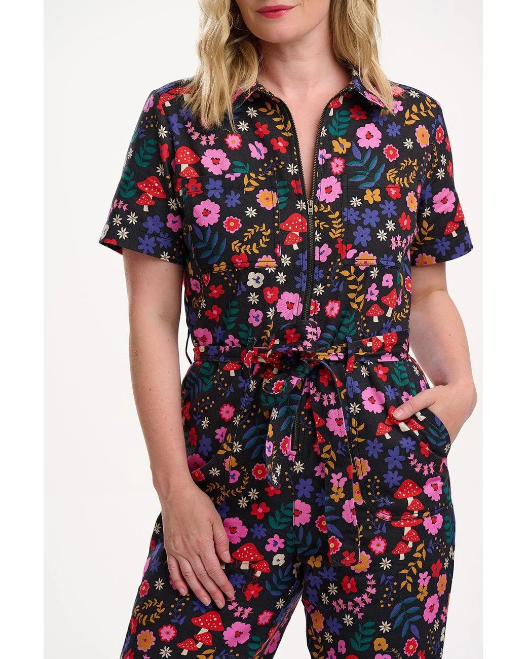 Sugarhill Brighton Billy Boilersuit Multi/Toadstool Floral