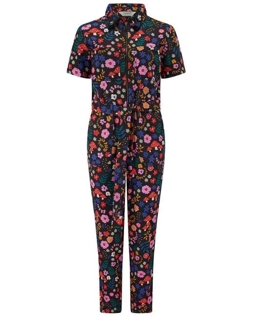 Sugarhill Brighton Billy Boilersuit Multi/Toadstool Floral