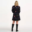 Sugarhill Brighton Oksana Mini Dress Black/Rainbow Folk Bird