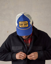 Load image into Gallery viewer, McTavish Surf Shop Trucker Cap Dark Blue
