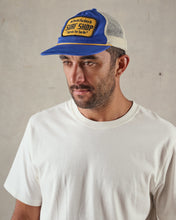 Load image into Gallery viewer, McTavish Surf Shop Trucker Cap Dark Blue
