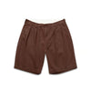 Service Works Twill Part Timer Shorts Brown