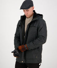 Load image into Gallery viewer, Swanndri Jacks Point Leather Glove Cedar Check
