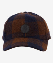Load image into Gallery viewer, Swanndri Swanni Wool Check Baseball Cap Ground Check
