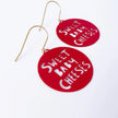 DENZ Sweet Baby Cheeses Earrings Red