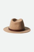 Load image into Gallery viewer, Brixton Messer Fedora Heather Sand
