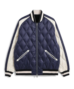 Taion Reversible Skajan Down Jacket Black X Navy