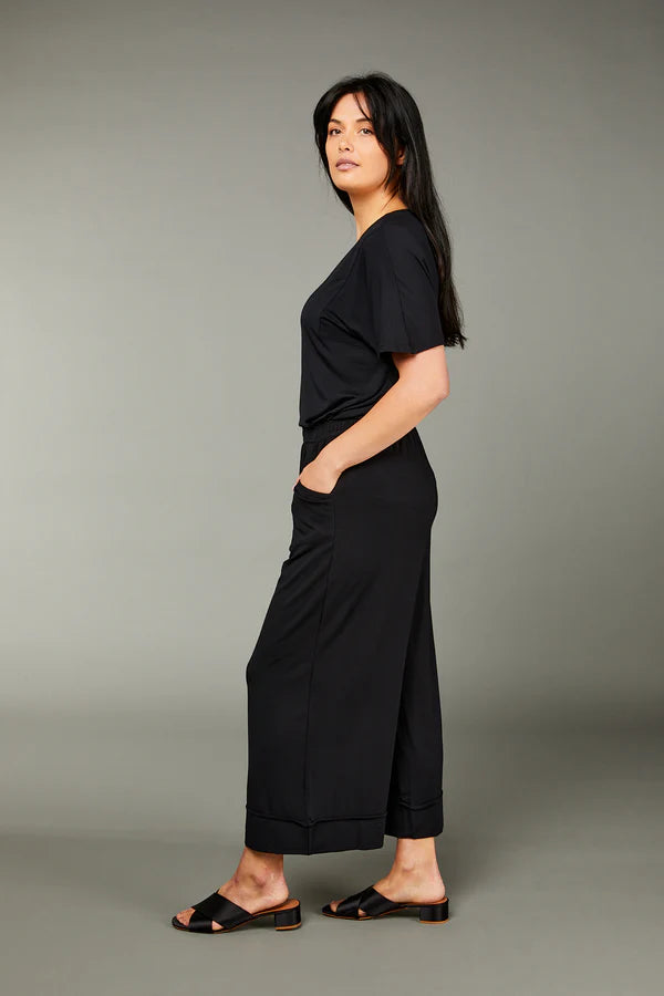 Tani 8965 Culotte Resort Pant Black