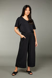 Tani 8965 Culotte Resort Pant Black