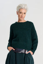 Load image into Gallery viewer, Olga De Polga Aspen Knit Sweater Alpaca Teal

