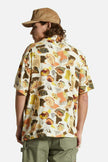 Brixton Bunker Reserve S/S Woven Multi Color Shell