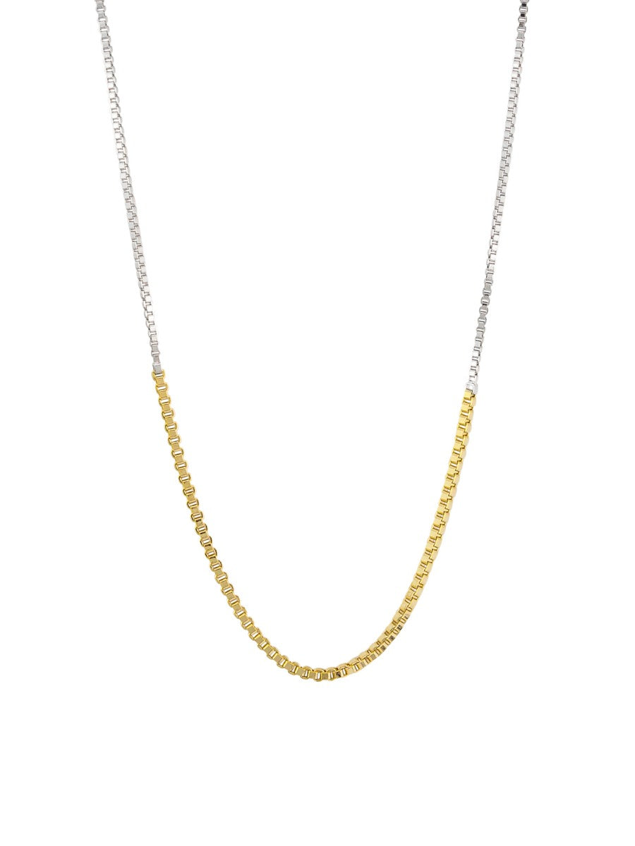 Tiger Tree NKJ5463 Gold & Silver Chain Necklace