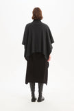 Tirelli Crossover Wrap Knit Charcoal