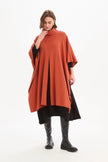 Tirelli Crossover Wrap Knit Terracotta