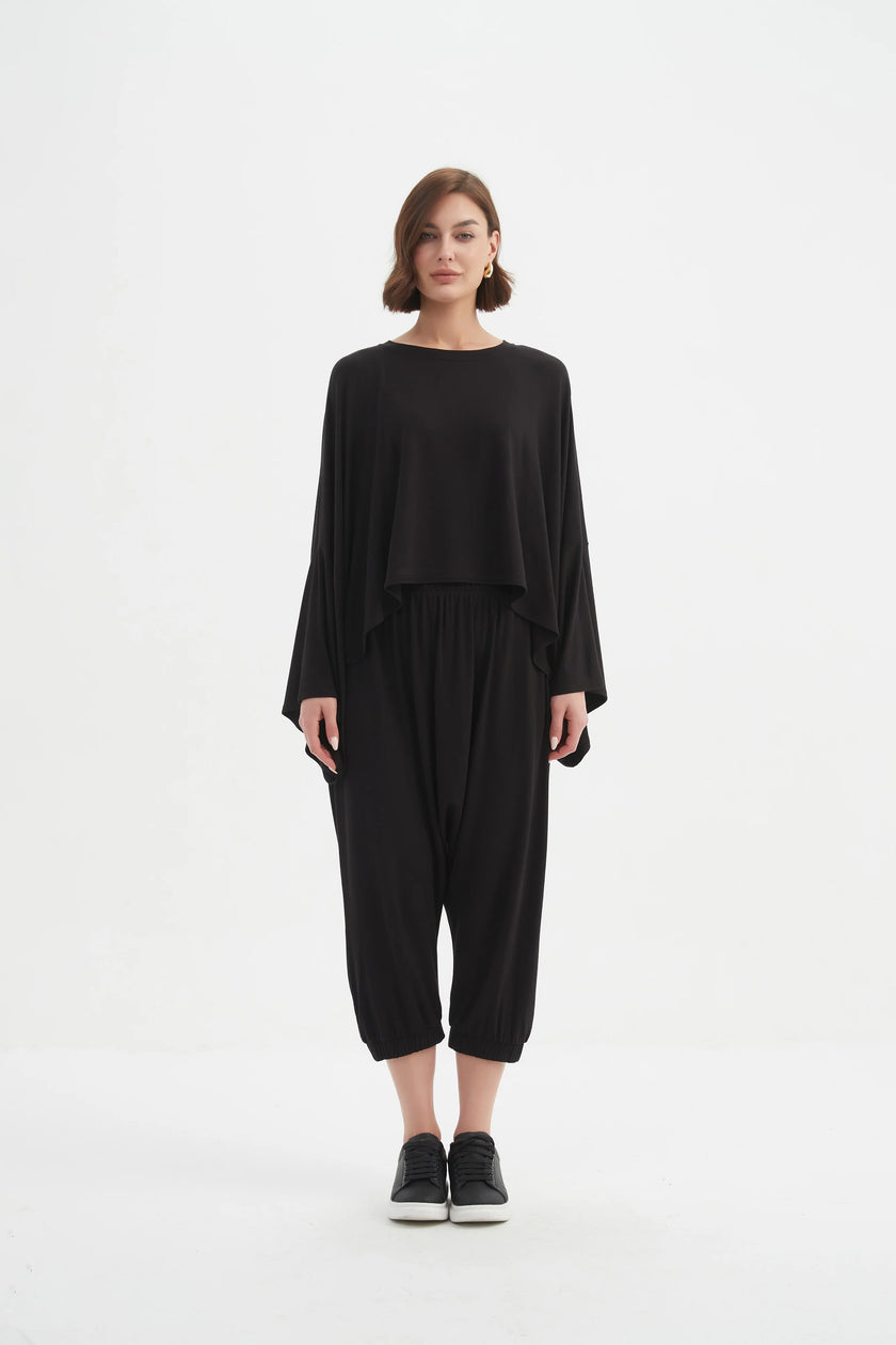 Tirelli Drop Crotch Winter Pant Black