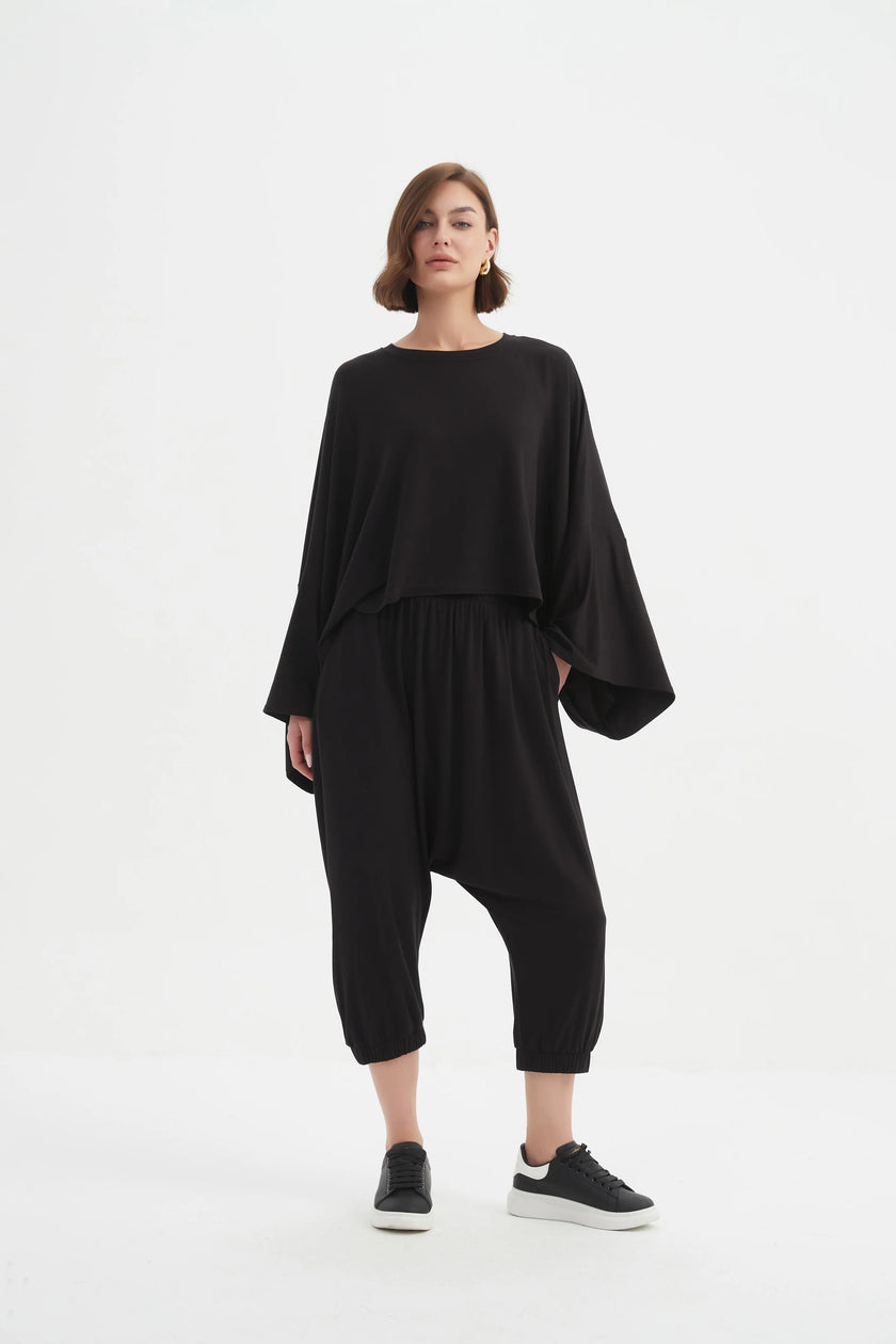 Tirelli Drop Crotch Winter Pant Black