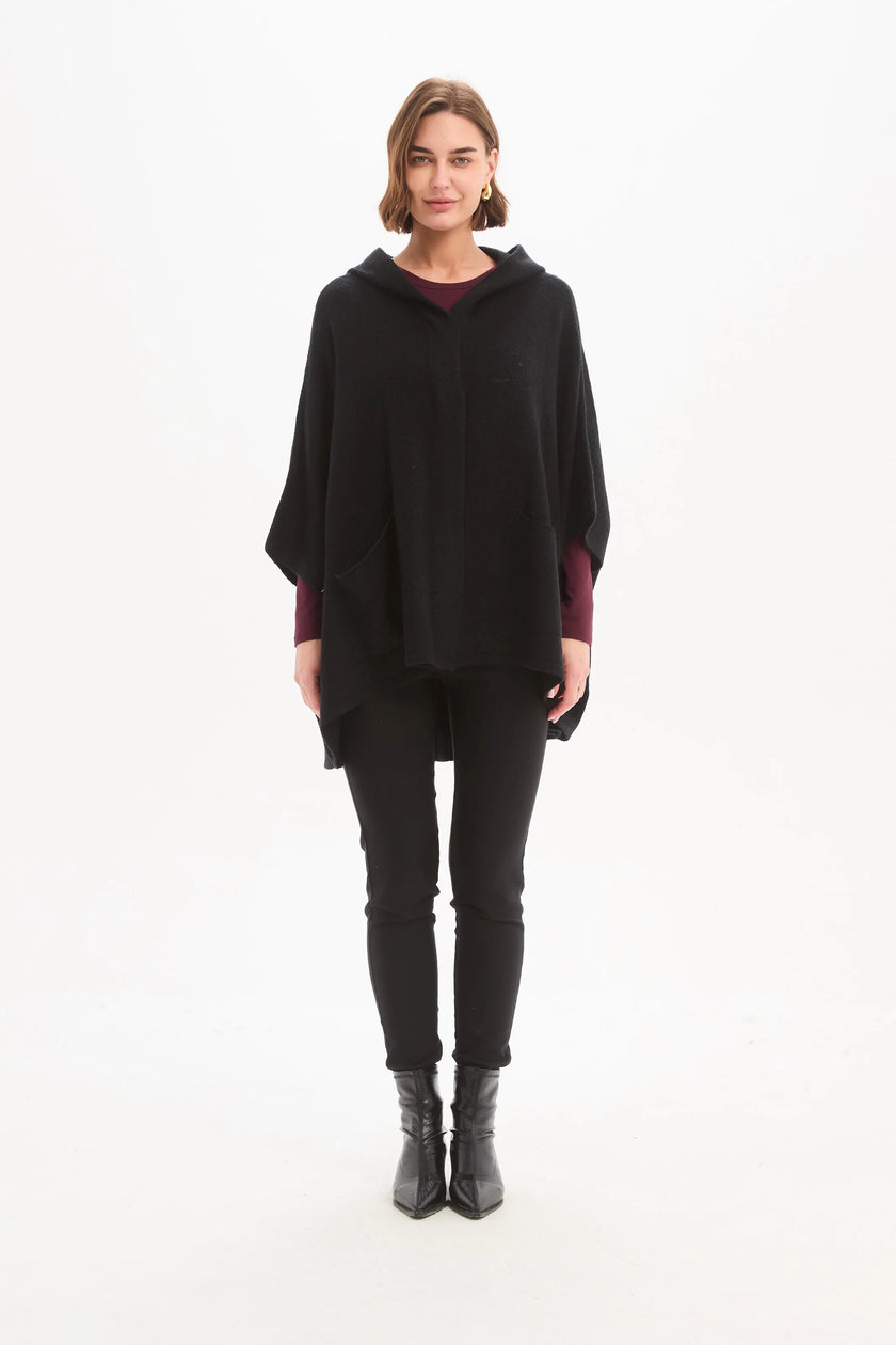 Tirelli Magnetic Closure Cardigan Black