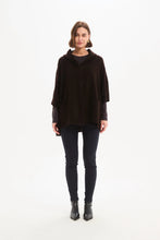 Load image into Gallery viewer, Tirelli Magnetic Closure Cardigan Chocolate
