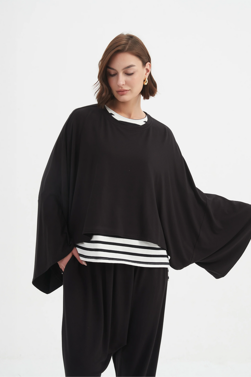 Tirelli Winter Jersey Layer Top Black