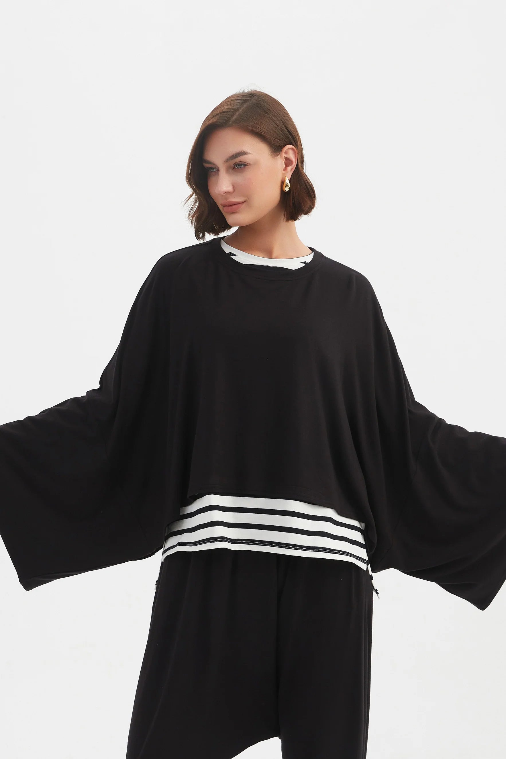 Tirelli Winter Jersey Layer Top Black