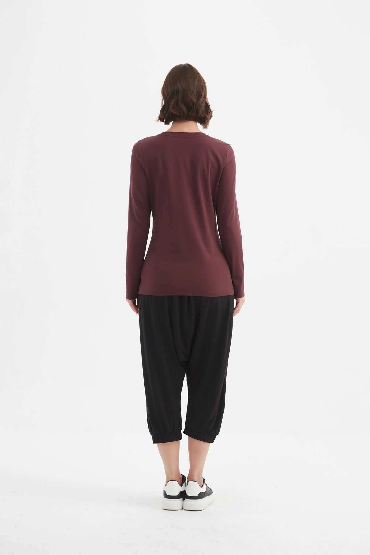 Tirelli Long Sleeve Tshirt Aubergine