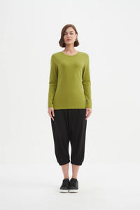 Tirelli Long Sleeve Tshirt Chartreuse