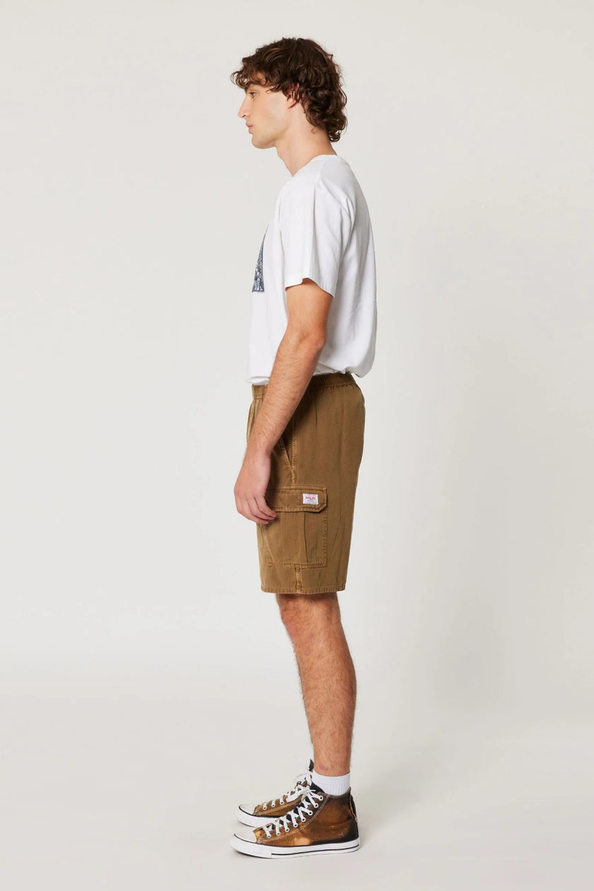 Rollas Cargo Short Bronze