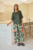 O&J Naturals GA398 Linen Pants Tuileries