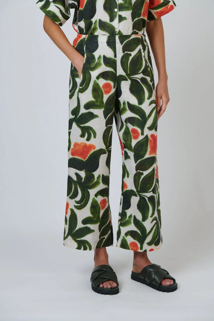 O&J Naturals GA398 Linen Pants Tuileries