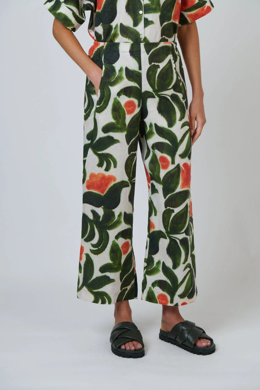 O&J Naturals GA398 Linen Pants Tuileries