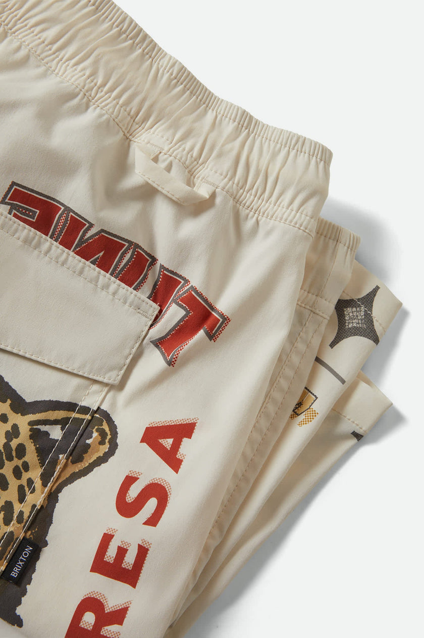 Brixton Everyday Stretch Hybrid Short Lost In Reality Print