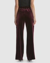 Load image into Gallery viewer, Fate + Becker Mustang Sally Velvet Pant Wine
