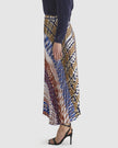 Fate + Becker Rays Skirt Navy Check