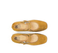 Dorking D9659 Cristel Stacked Double Mary Jane Heels Camel Nubuck