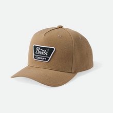 Load image into Gallery viewer, Brixton Linwood C MP Snapback Sand
