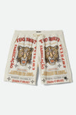 Brixton Everyday Stretch Hybrid Short Lost In Reality Print