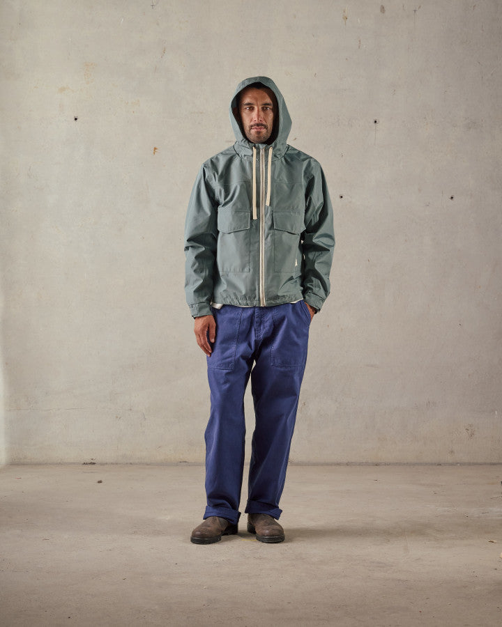 McTavish Water Proof Hooded Jacket Green