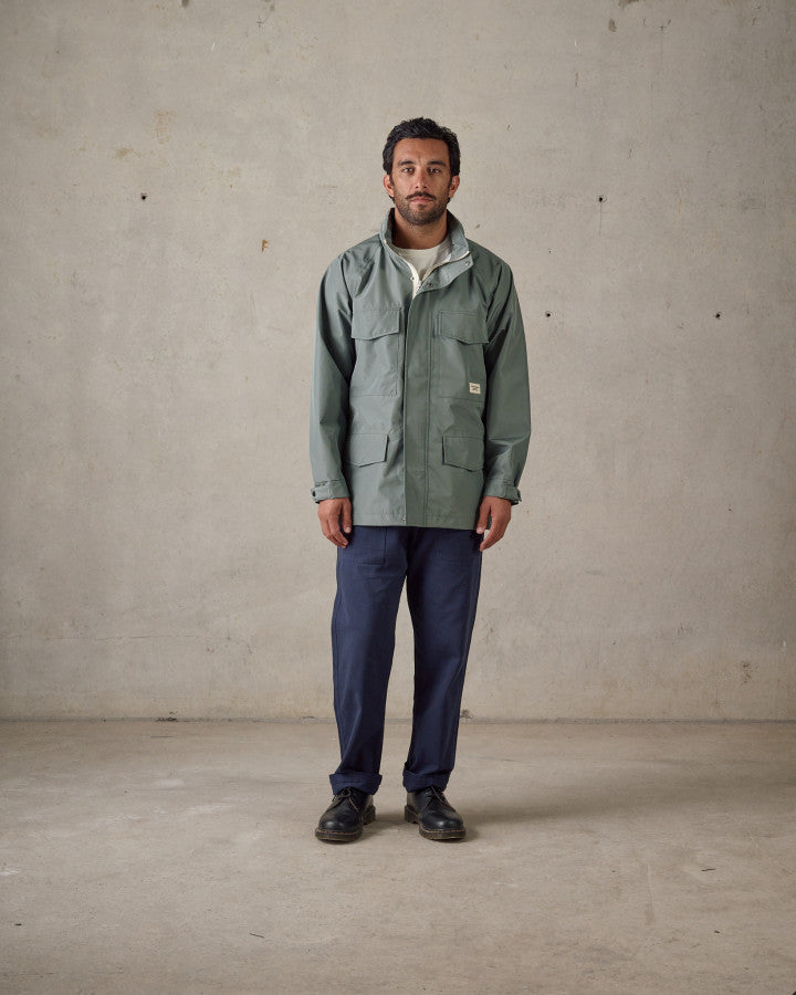 McTavish Water Proof Hooded Jacket Green