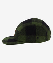 Load image into Gallery viewer, Swanndri Wentworth Valley V2 Wool Cap Olive/ Black Check
