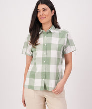 Load image into Gallery viewer, Swanndri Manaia S/S Shirt Fern Check
