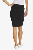 Pingpong Bengaline Skirt Black