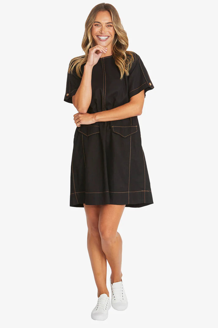 Pingpong Kasbah Dress Black