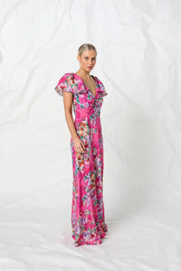 Kachel Mel Dress Rose Romance