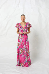 Kachel Mel Dress Rose Romance