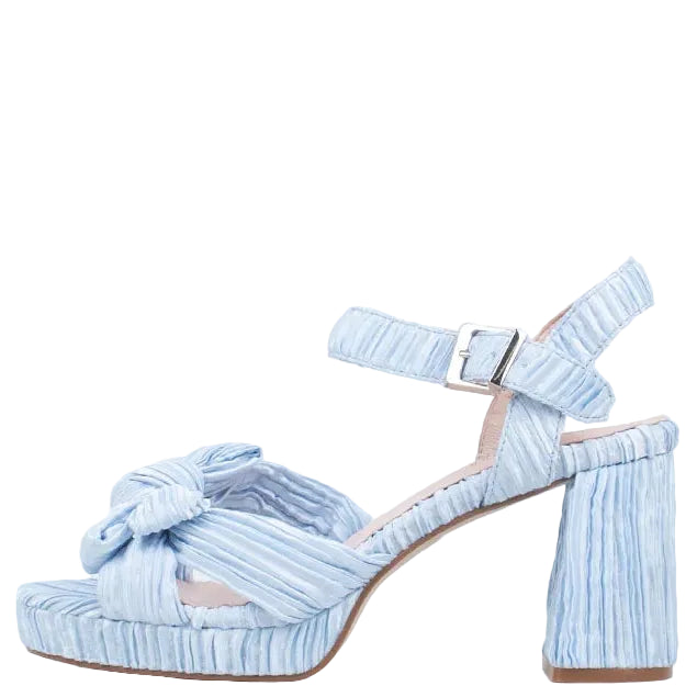 Bresley Sam Platform Heels Soft Blue