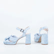 Bresley Sam Platform Heels Soft Blue