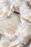 Brixton Bunker Slub SS Shirt Off White/Blue Tile